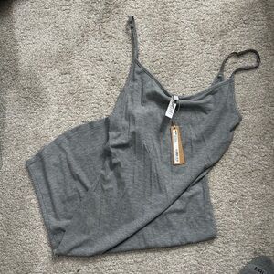 SKIMS Gray Women's Spaghetti Strap Top